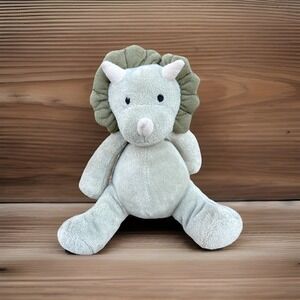 Jellycat Duffie Dino Rattle Plush‎ - Dinosaur Triceratops Small